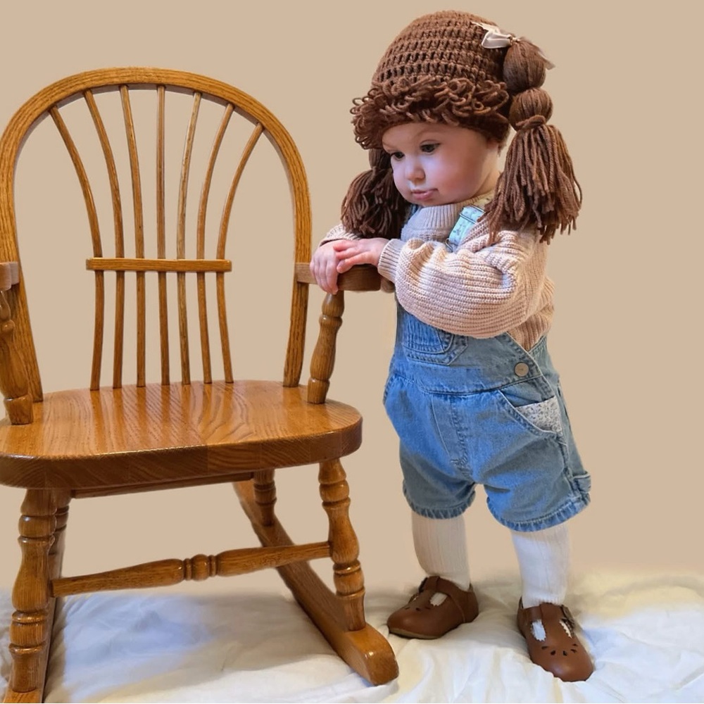 Homemade Cabbage Patch Wig